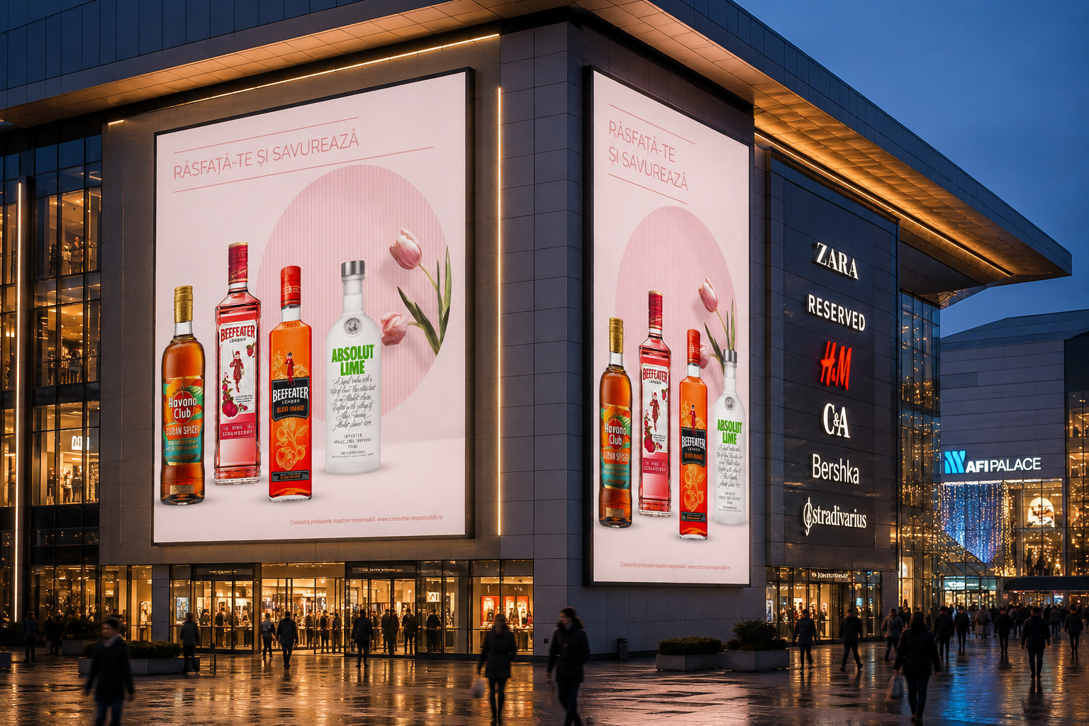 Pernod 8 Martie branding